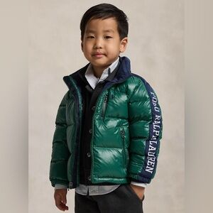 Polo Ralph Lauren Logo Down Hooded Jacket- Brand New With Tags… Retails $215.00